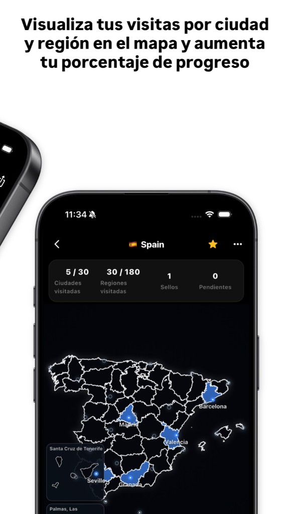 My World — Registros de visitas por ciudad y región