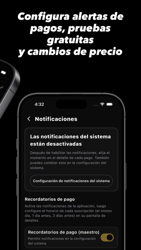 Ajustes de notificaciones