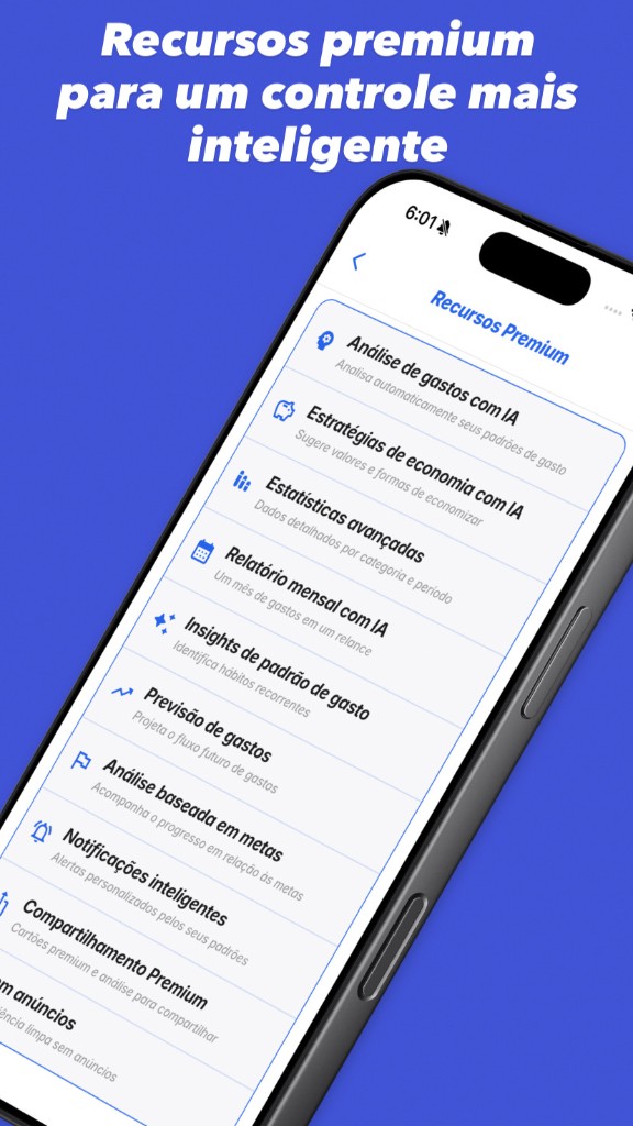 SAVY — Recursos premium para um controle mais inteligente